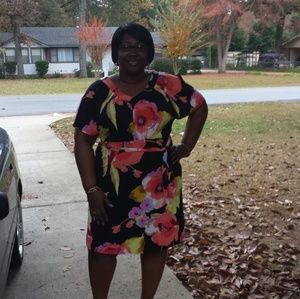 Floral dress size 18/20